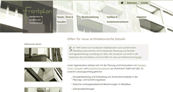 Desktop Screenshot of frontplan.de