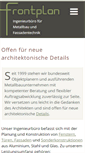 Mobile Screenshot of frontplan.de